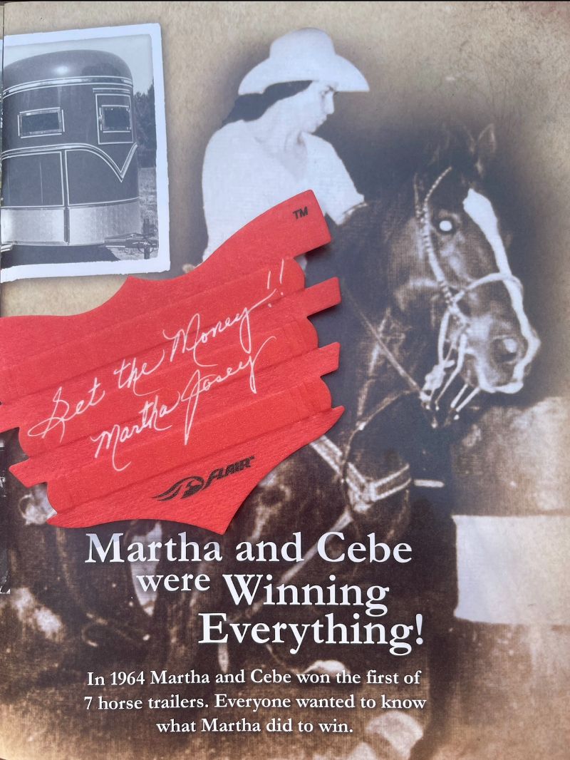 Martha Josey and Cebe were winning everything